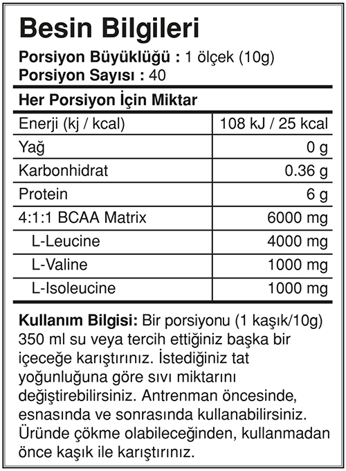 BigJoy BCAA Pro 4:1:1 BigJoy BCAA Pro 4:1:1