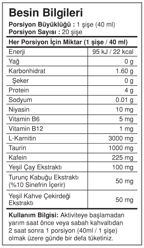 BigJoy Thermonator L-Carnitine 3000 Mg