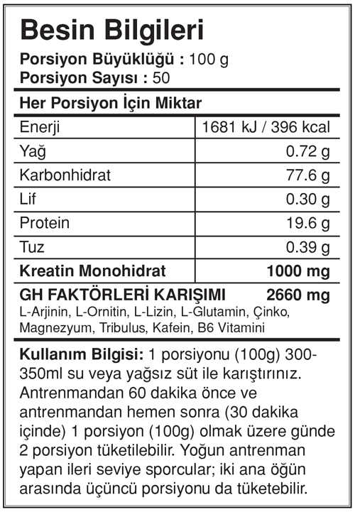 BigJoy Big Mass +GH Factors